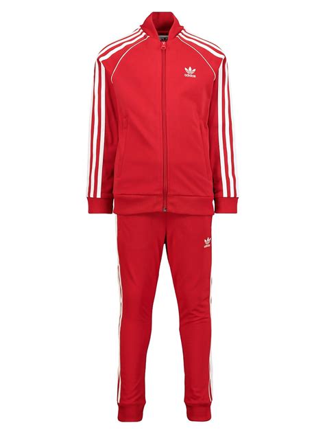 adidas jogginganzug rot kinder|Rote Trainingsanzüge .